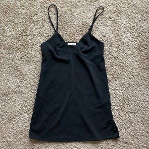 for love and lemons small balck slip dress